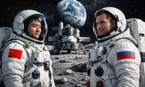 Cuộc đua Mặt Trăng: Mỹ, Trung Quốc, Nga chi hàng trăm tỉ USD để tìm 'vàng năng lượng'