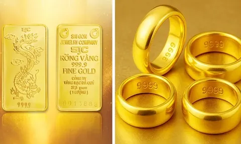 Giá vàng chiều nay (7/4): Vàng miếng SJC giảm 600 nghìn đồng, người dân xếp hàng dài trước cửa Bảo Tín Minh Châu