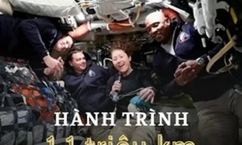 Toàn bộ quá trình vượt “hoả ngục” 2.800 độ C, đổ bộ về Trái đất với vận tốc gấp 35 lần âm thanh của Artemis II