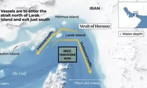 Iran tuyên bố có cách vô hiệu hóa việc Mỹ phong tỏa eo biển Hormuz