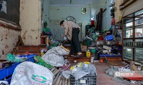 Hà Nội: Người dân thu dọn đồ đạc, bàn giao mặt bằng để xây cầu Tứ Liên