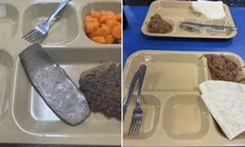 Rò rỉ hình ảnh bữa ăn đạm bạc của binh sĩ Mỹ trong chiến dịch áp sát Iran