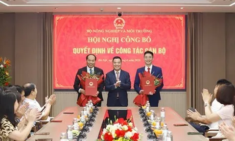 Bổ nhiệm Chánh Văn phòng, Thư ký Bộ trưởng Bộ Nông nghiệp và Môi trường