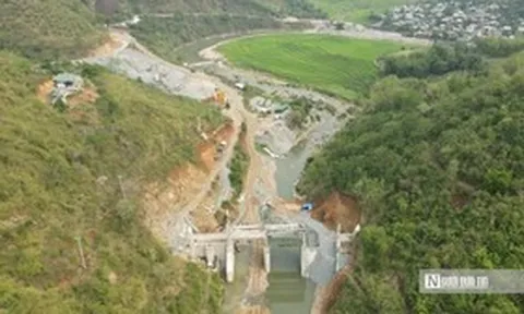 Thủy điện 420 tỷ đồng sắp hoàn thành: Đưa nước sông Mã "xuyên núi" qua tuyến hầm 3,4km