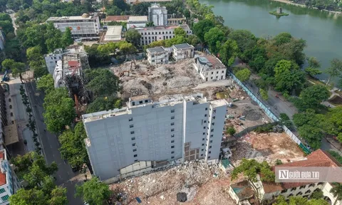 Toàn cảnh phía Đông hồ Hoàn Kiếm sau 5 tháng giải phóng mặt bằng