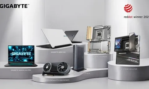 GIGABYTE giành Giải thưởng Thiết kế Red Dot cho dòng sản phẩm AI