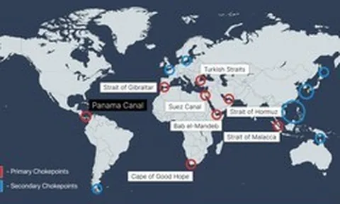 Sau Hormuz, liệu Malacca, Gibraltar và Biển Đỏ có khiến thế giới chao đảo?