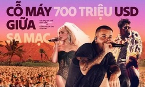 Cỗ máy 700 triệu USD giữa sa mạc: Tại sao cả thế giới vẫn "phát cuồng" vì Coachella sau 20 năm?