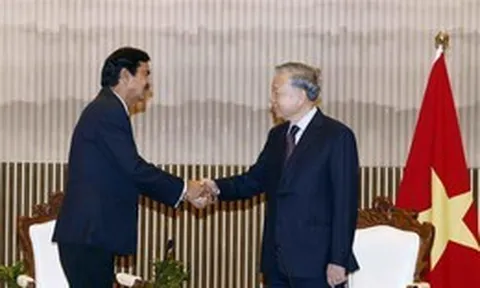 Tổng Bí thư, Chủ tịch nước Tô Lâm tiếp lãnh đạo một số doanh nghiệp hàng đầu Ấn Độ