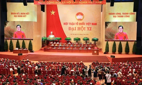 Khai mạc phiên làm việc đầu tiên Đại hội MTTQ Việt Nam lần thứ XI