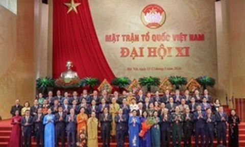 70 vị tham gia Đoàn Chủ tịch Ủy ban Trung ương MTTQ Việt Nam khóa XI