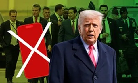 Fox News tiết lộ thứ quan chức Mỹ "không thể mang theo" khi tháp tùng ông Trump tới Trung Quốc