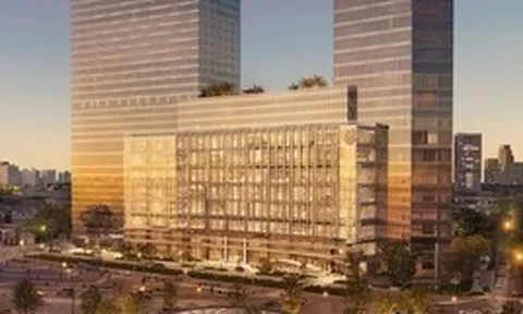 TP Hồ Chí Minh có toà tháp đôi "Song Long Ngậm Ngọc", đối diện ngay chợ Bến Thành, thuộc hàng top khu vực