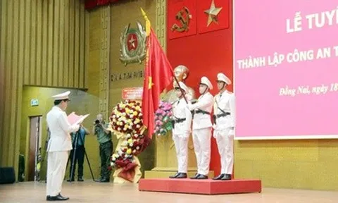 Đồng Nai công bố thành lập Công an thành phố, đổi tên Bộ Chỉ huy quân sự Tp.Đồng Nai