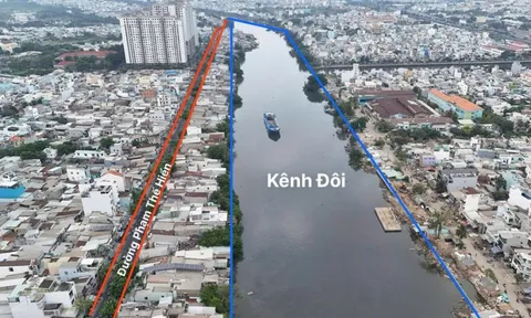 Tp.HCM chuẩn bị di dời gần 5.800 hộ dân ven kênh Đôi, mở rộng đường Phạm Thế Hiển lên 30m