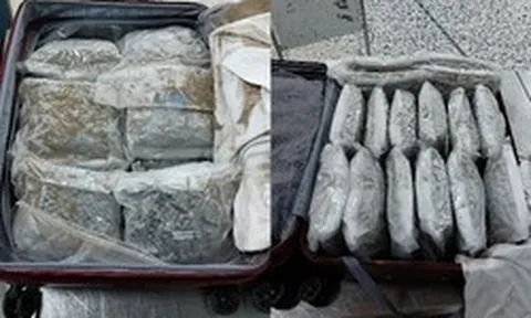 Nữ KOL 23 tuổi bị bắt vì buôn chất cấm, phát hiện 17 kg tang vật trong vali