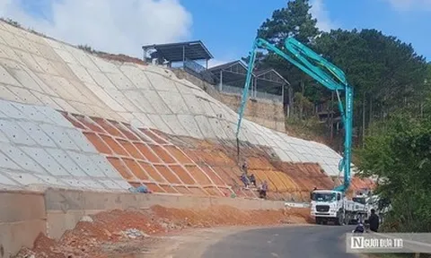 Trước mùa mưa bão, Lâm Đồng tăng tốc xử lý các “điểm nóng” sạt lở trên quốc lộ