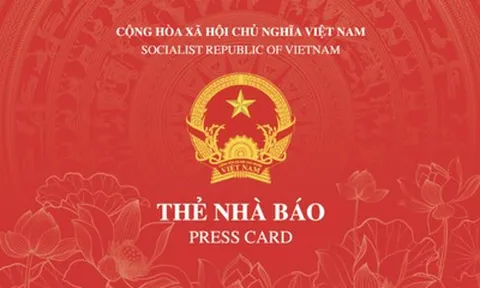 Bộ Văn hóa, Thể thao và Du lịch công bố mẫu thẻ nhà báo 2026
