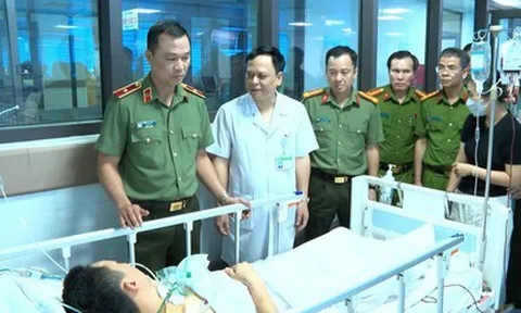 Trung tá cảnh sát bị thương khi dũng cảm khống chế đối tượng nghiện ma túy