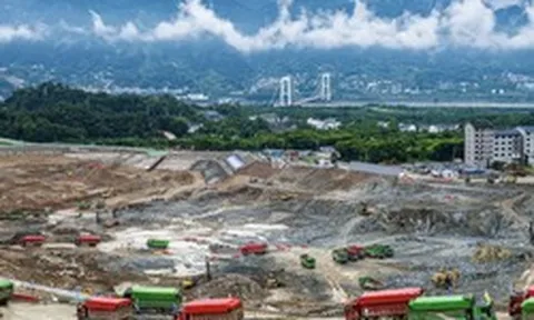 Đào chuyển 270 triệu tấn đất đá, nhiều gấp hơn 5 lần lượng bê tông xây đập Tam Hiệp, siêu dự án với tổng vốn 3 triệu tỷ đồng chính thức khởi công