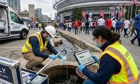 World Cup 2026: Tại sao chuyên gia lại đang "soi" nước thải tại sân vận động và nơi các đội tuyển tập luyện?