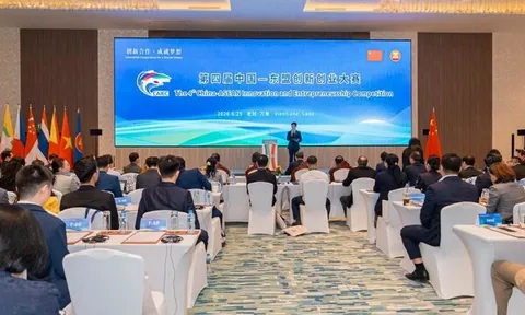 Chung kết Cuộc thi Đổi mới sáng tạo và Khởi nghiệp Trung Quốc-ASEAN lần thứ 4 được tổ chức thành công tại Viêng Chăn, Lào
