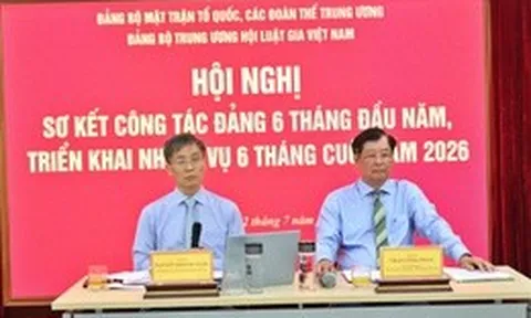 Đảng bộ Trung ương Hội Luật gia Việt Nam sơ kết công tác Đảng 6 tháng đầu năm