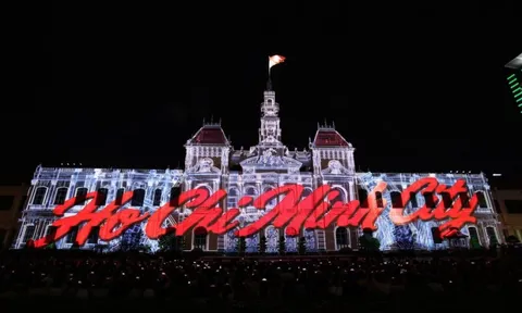 Đại tiệc ánh sáng 3D Mapping tại Tp.Hồ Chí Minh