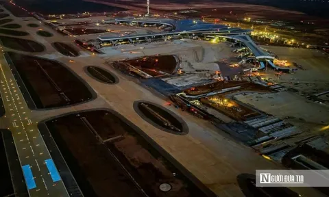 Chùm ảnh: Sân bay Long Thành bước vào 180 ngày nước rút, hơn 7.300 nhân lực tăng tốc