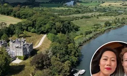Nhà mới của tỷ phú Mark Zuckerberg: Lâu đài cổ 190 năm tuổi, rộng 440 mẫu Anh, giá tới 35 triệu USD