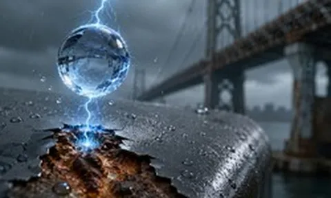 Bí mật ma quái từ giọt nước mưa mang nguồn điện nghìn volt phá hủy các công trình kim loại đắt giá