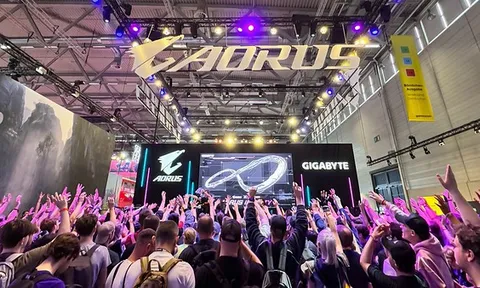 GIGABYTE thu hút game thủ tại Gamescom 2026 với AORUS INFINITY và trải nghiệm chơi game đắm chìm