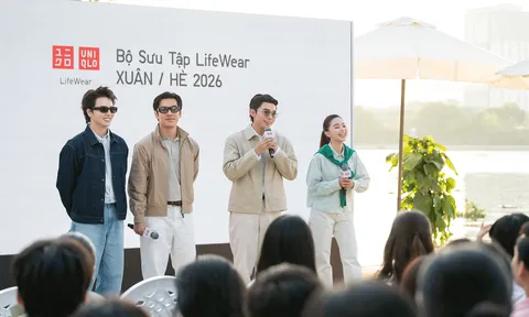 UNIQLO ra mắt BST LifeWear Xuân/Hè 2026 với cảm hứng “Màu sắc mới, kiểu dáng mới”