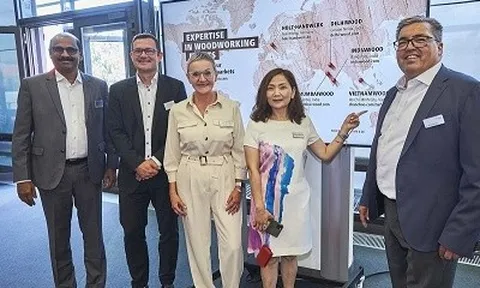 VietnamWood bắt tay với NürnbergMesse đưa triển lãm công nghiệp chế biến gỗ lên tầm cao mới