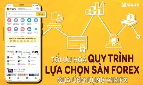 Tối ưu hóa quy trình lựa chọn sàn Forex qua ứng dụng WikiFX