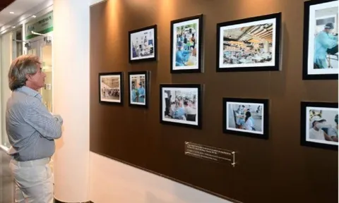 Triển lãm ảnh về Covid-19 tại bệnh viện FV: Tôn vinh những “chiến sĩ Hippocrates thời dịch”