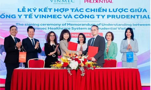 Prudential và Vinmec ký kết hợp tác chiến lược, mang lại giải pháp y tế tốt hơn cho khách hàng