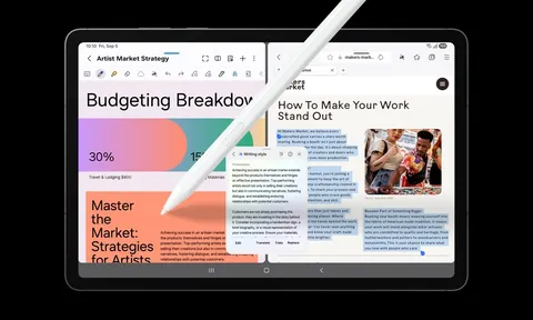 Kho ứng dụng sáng tạo đa dạng: Goodnotes, Clip Studio Paint, LumaFusion, Notion…