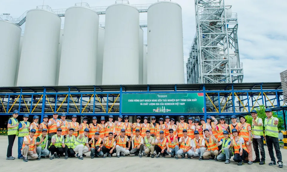 Đối tác trải nghiệm nhà máy HEINEKEN Việt Nam tại Đà Nẵng